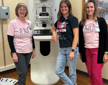 Three female members of the American Registry of Radiologic Technologists